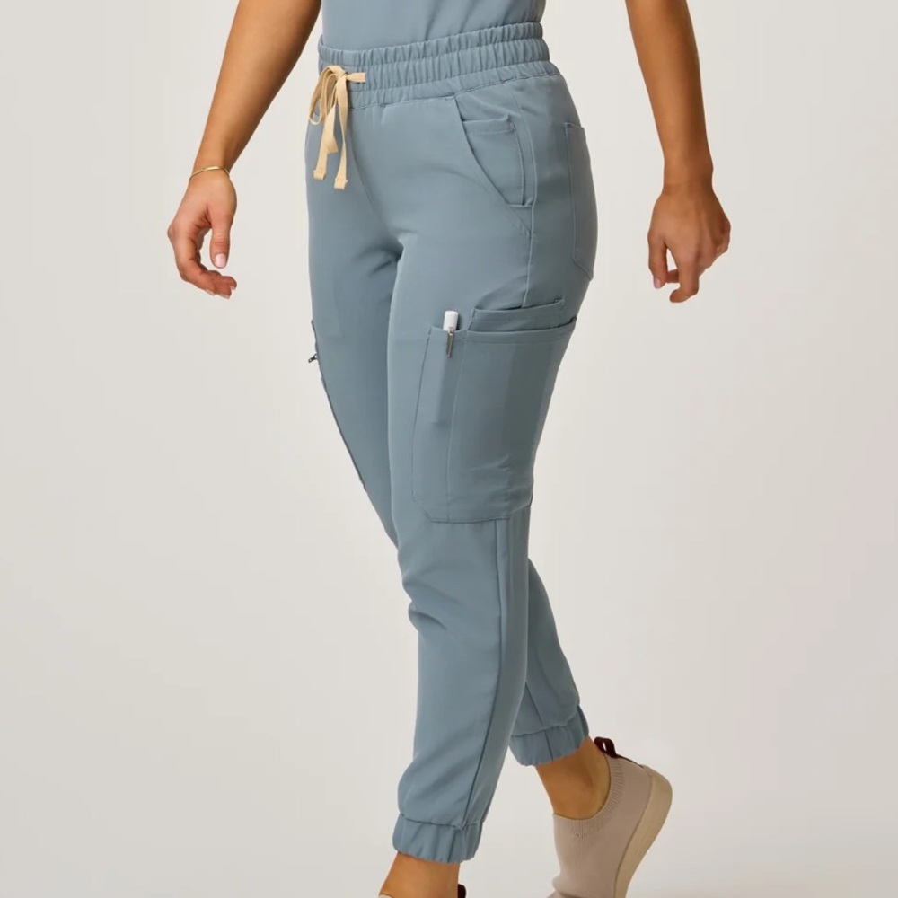 LUUNA (Luna) Scrubs Astra 11 pocket scrub jogger ocean grey size XL(R)